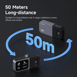 Hagibis Wireless USB C Transmitter and Receiver Kit HDMI Video Extender Mirroring Dongle for Phone Tablet Laptop Monitor Samsung