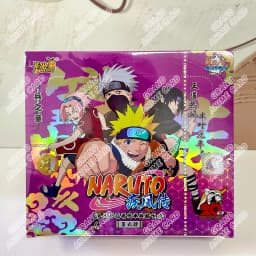 KAYOU Genuine Naruto Cards T4W9 T4W8 Booster Box Anime TCG Rare SE BP CR MR Ninja World Fight Chapter Collection Kids Toy Gift