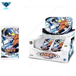 KAYOU Genuine Naruto Cards T4W9 T4W8 Booster Box Anime TCG Rare SE BP CR MR Ninja World Fight Chapter Collection Kids Toy Gift