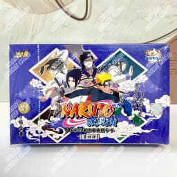 KAYOU Genuine Naruto Cards T4W9 T4W8 Booster Box Anime TCG Rare SE BP CR MR Ninja World Fight Chapter Collection Kids Toy Gift