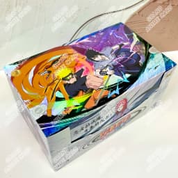 KAYOU Genuine Naruto Cards T4W9 T4W8 Booster Box Anime TCG Rare SE BP CR MR Ninja World Fight Chapter Collection Kids Toy Gift