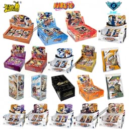 KAYOU Genuine Naruto Cards T4W9 T4W8 Booster Box Anime TCG Rare SE BP CR MR Ninja World Fight Chapter Collection Kids Toy Gift