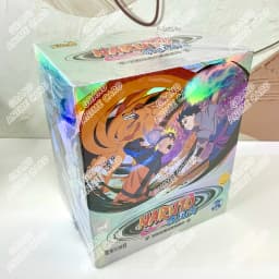 KAYOU Genuine Naruto Cards T4W9 T4W8 Booster Box Anime TCG Rare SE BP CR MR Ninja World Fight Chapter Collection Kids Toy Gift