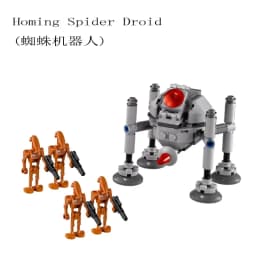 Star Wars Elite Clone Trooper Assault Robot 9488 Building Blocks Action Figure Assembled Model Toy Collectible Gift for Boys