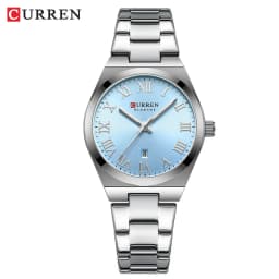 CURREN Watch Women,Watches for Women,Ladies Watches,Waterproof Fashion Dress Stainless Steel Bracelet Analog Watches Date