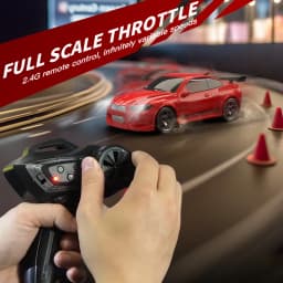 KF20 1/64 High Speed Drift RC Car 2.4G 4WD Remote Control Desktop Mini GTR Racing Model Cars for Boys Kids Toy Gift