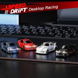 KF20 1/64 High Speed Drift RC Car 2.4G 4WD Remote Control Desktop Mini GTR Racing Model Cars for Boys Kids Toy Gift