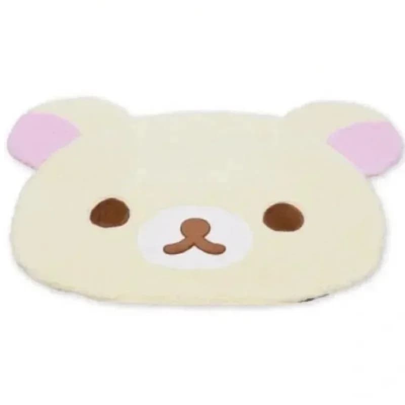 Kuna Bear Rilakkuma Carpet Relaxed Bear Cartoon Cute Korea Floor Mat Bedroom Soft Plush Floor Mat Home Bedroom Bedside Carpet