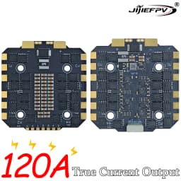 JIJIEFPV 120A 100A 80A 3-12S 4IN1 ESC H743 Stack H7 FC Flight Controller FPV Stack for MARK4 13inch FPV Drone Frame