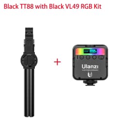 Ulanzi TT88 1.44M Overhead Selfie Stick Phone Tripod with Magnetic Clamp Wireless Remote Extension Tripod for LiveStreaming Vlog