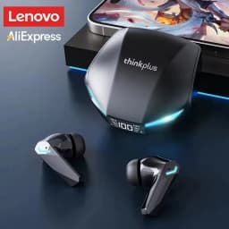 Choice Lenovo XT53 Earphone Wireless Bluetooth 5.4 Headphones Low Latency Gaming Headset Noise Reduction LED Display Earbuds New