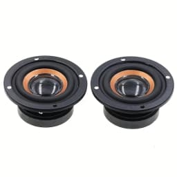AUIN 2 Pcs/Lot 63mm 4 Ohm 5W Speakers Subwoofer 45 Core Magnetic Round Bass Loudspeaker DIY Mini Portable Bluetooth Speaker