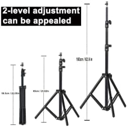 DITONG Extendable 160cm Projector Bracket Travel Tripod Photographic Lighting Stand for Magcubic HY300Pro & HY320mini Projector