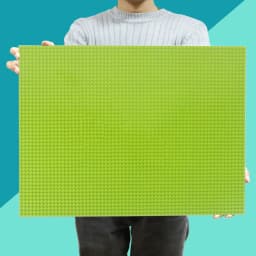 48x64 Dots Large Baseplate for Building Blocks, DIY Wall Mount Board, Compatible with Major Brands, Kids Gift Toy