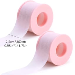Wholesale Eyelash Extension Tape Under Eye Patches Easy to Tear Micropore Tape Professional Lashes Tape Sensitive Skin Using
