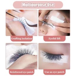 Wholesale Eyelash Extension Tape Under Eye Patches Easy to Tear Micropore Tape Professional Lashes Tape Sensitive Skin Using