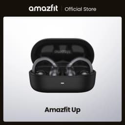 Amazfit Up Open-Ear Earbuds Built For Comfort Clip On And Set Off Control And Clarity Safe And Sound