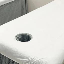 10pcs Disposable Bed Cover For Beauty Salon Open Hole Spa Massage Soft Bed Sheets Non-woven Fabric Breathable Elastic Bedspread