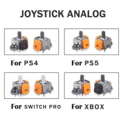 10PCS 3D Analog Sensor Hall Effect Joystick for Playstation 5 Game Controller Thumb Stick for PS5/PS4/Xbox/Switch Pro