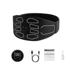 Waist Abdominal Massager Muscle Toner Abdominal Toning Belt Fitness Training Gear Ab Trainer