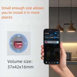 Shelly 1PM Gen3 Matter Smart Switch 16A with Power Metering Free Cloud Data Energy Optimization Analysis for Home Automation
