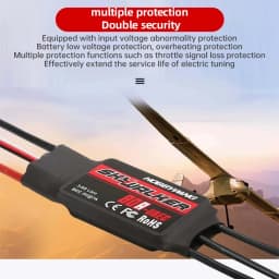 Hobbywing Skywalker 30A 40A 50A 60A 80A 100A 120A V2 ESC Speed Controller with UBEC for RC FPV Quadcopter Airplane Helicopter