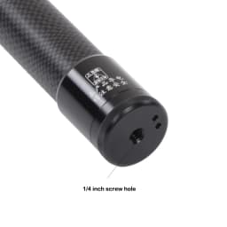 3M Spiral Carbon Fiber Selfie Stick Bullet Time Panoramic Motion Camera Invisible Stick Suitable for Insta 360 X3 X4 ONE RS, GO