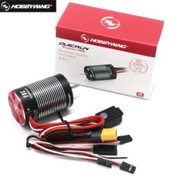 HobbyWing QuicRun Fusion Pro 540 2300KV Brushless Sensory Motor Built In 60A ESC 2 in 1 for RC 1/10 Climbing Car