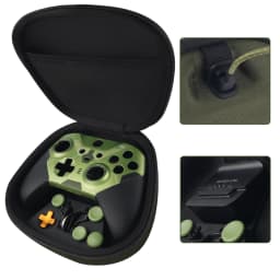 Replacement Housing Shell Kit For Xbox Elite Series 2 Gamepad Front Case Back Cover LB RB Bumper Button Grips Carry Bag