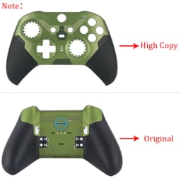 Replacement Housing Shell Kit For Xbox Elite Series 2 Gamepad Front Case Back Cover LB RB Bumper Button Grips Carry Bag