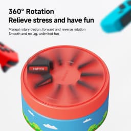 Hagibis Rotating Game Card Case with 10 Game Card Slots Creative NS Card Storage Box Holder for Switch/Lite/OLED NS Game