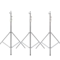 290cm Air Pressure Tripod Bearing 10kg for Camera Stainless Steel Light Stand For Ring Light Live Youtube and Photography Soft
