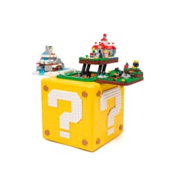 2064PCS 64 Styles Question Mark Box Building Blocks DIY Assembly Ornament Toy Birthday Holiday Gift