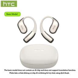 HTC NE39 AI Translate Earphone Wireless Bluetooth Earphones Long Battry Life TWS Sport Open Ear Headphones With Mic HD Call