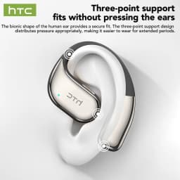 HTC NE39 AI Translate Earphone Wireless Bluetooth Earphones Long Battry Life TWS Sport Open Ear Headphones With Mic HD Call
