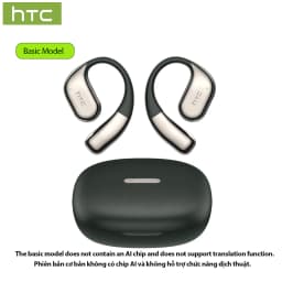 HTC NE39 AI Translate Earphone Wireless Bluetooth Earphones Long Battry Life TWS Sport Open Ear Headphones With Mic HD Call