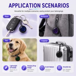 NEW Dual System Smart Bluetooth GPS Tracker Airtag Anti Lost Locator Pet Children Luggage Finder Air Tags For IOS Android 2026