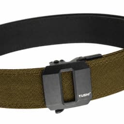 TUSHI Belt Hard Tactical Belt for Men Metal Automatic Buckle IPSC Gun Belt 1100D Nylon Military Belt Outdoor Sports Girdle Male