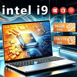 15.6' Windows 11 Laptops Intel Core I9-10980HK/I9 9900 16GB RAM 1TB 2TB SSD Gaming Laptop Office Backlight 4K Fingerprint UnIock