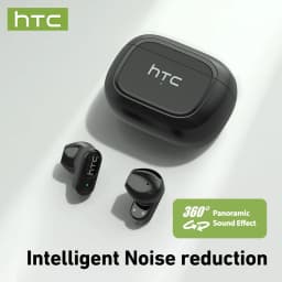 HTC NE51 TWS Wireless Earbuds Bluetooth 6.0 AI Translator ENC Noise Cancelling IPX5 Waterproof 14.2mm HiFi Stereo Headphones