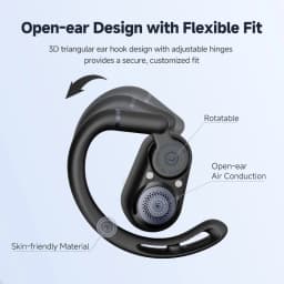 Edifier Comfo Flex True Wireless Bluetooth Earphones Open-ear Headphones Bluetooth 5.4 Ear Hooks Earphone,Hi-Res Audio,IP55