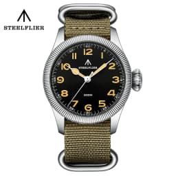 STEELFLIER Official SF741 Classic Quartz Wristwatches Souvenirs Sapphire Mirror VH31 Mute 200M Waterproof Luxury Luminous Watch