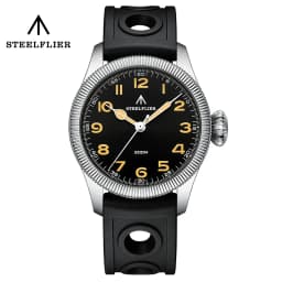 STEELFLIER Official SF741 Classic Quartz Wristwatches Souvenirs Sapphire Mirror VH31 Mute 200M Waterproof Luxury Luminous Watch