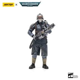 JOYTOY Warhammer 40k 1/18 Action Figures Astra Militarum Death Korps of Krieg Veteran Squad  Sergeant