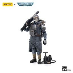 JOYTOY Warhammer 40k 1/18 Action Figures Astra Militarum Death Korps of Krieg Veteran Squad  Sergeant