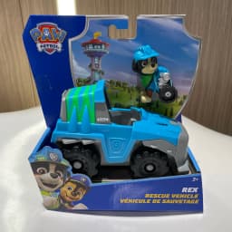 10kinds Genuine Paw Patrol Everest Ryder Rex Skye Chase Rocky Zuma Vehicle with Collectible Figure Birthday Gift Children Toy