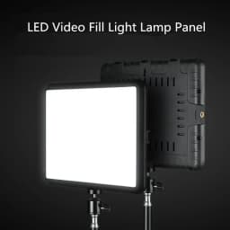 8/12 Inch LED Photography Video Panel Light Photo Studio Lighting Kit For Shoot Live Streaming Youbube With Tripod Stand