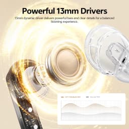 QCY MeloBuds N20 Wireless Earphones HT20 Bluetooth 6.0 Adaptive Hybrid ANC Headphone 6 Mics HD Call TWS Earbud 68ms Low Latency