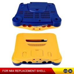 Multi-Colors Replacement Plastic Shell Translucent Case for N64 Replacement Case Transparent Boxes For N64 Console Gaming Access