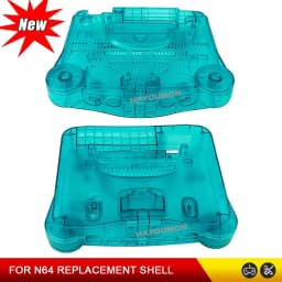 Multi-Colors Replacement Plastic Shell Translucent Case for N64 Replacement Case Transparent Boxes For N64 Console Gaming Access